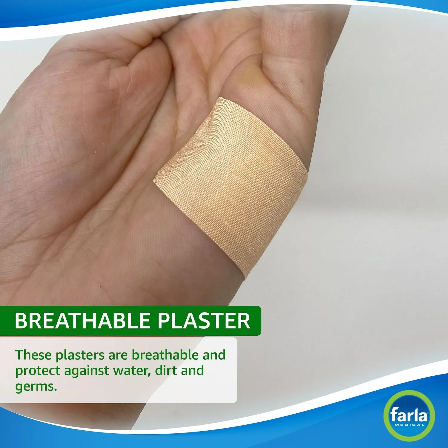 MediRange Assorted Plasters | Stretch Fabric | Pack of 100