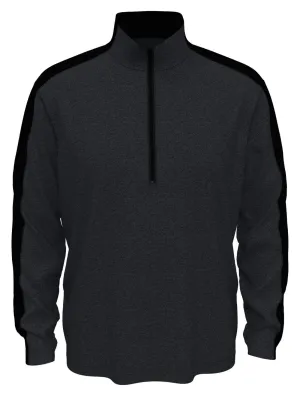 Mens 1/4 Zip Printed Pullover