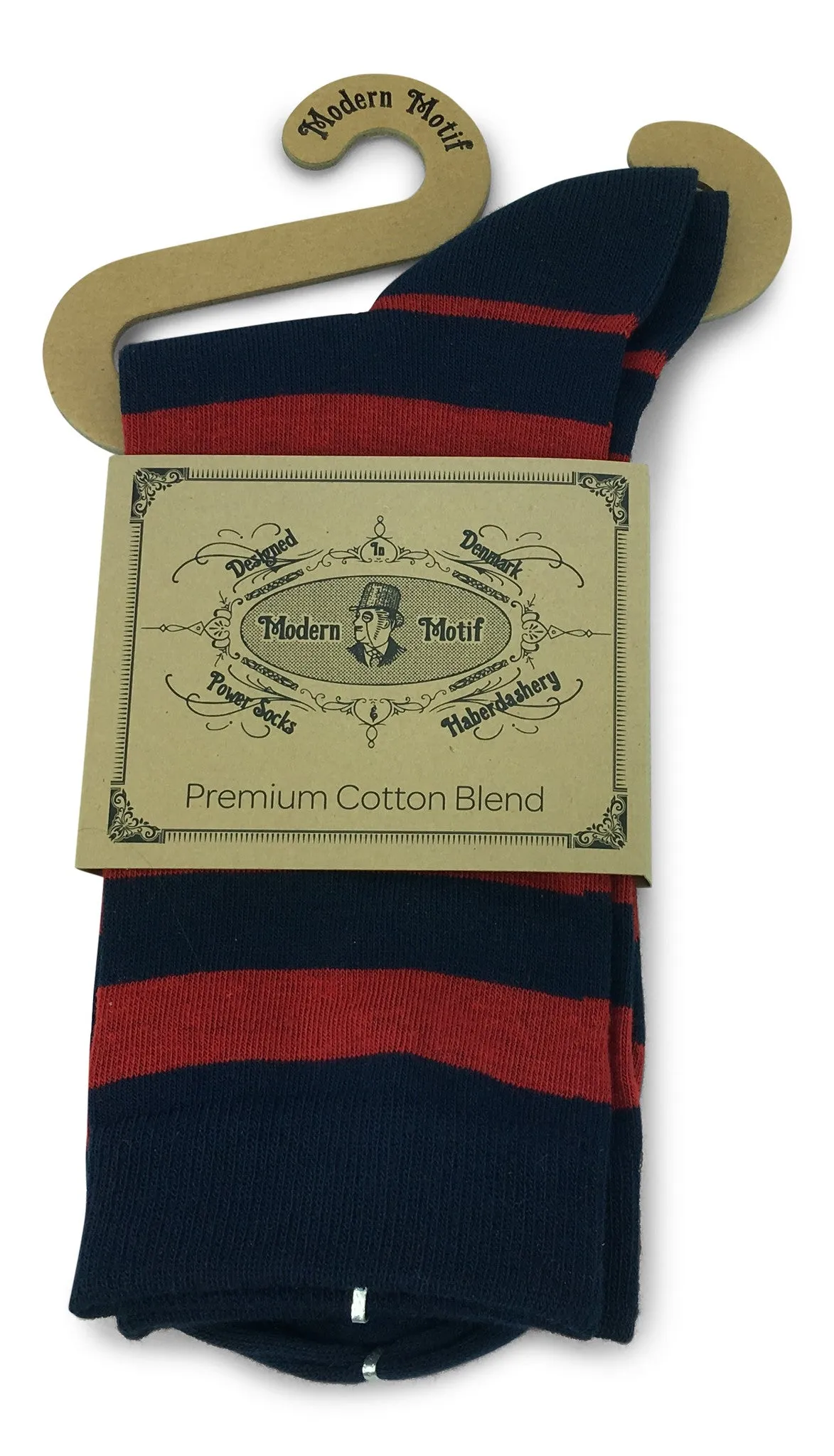 Mens Colorful Cotton Fun Casual Fashion Stripe Socks Collection-Single Pairs