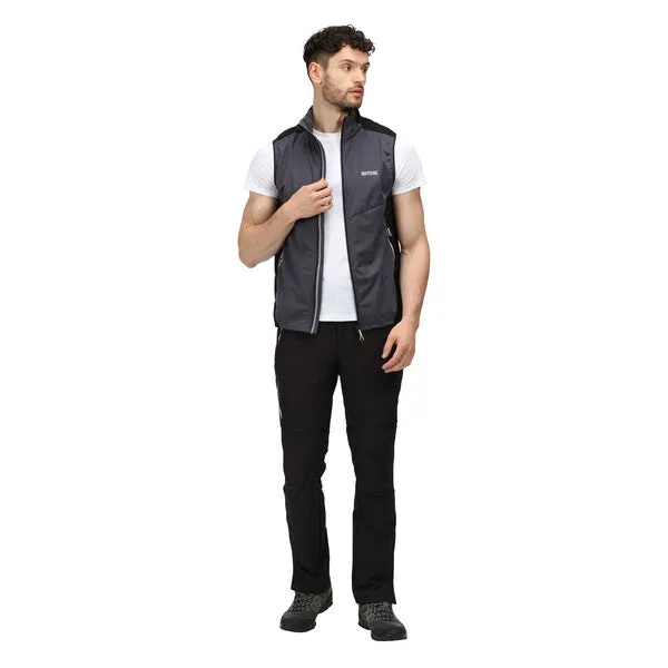 Men's Lankin IV Waterproof Bodywarmer | India Grey/ Black