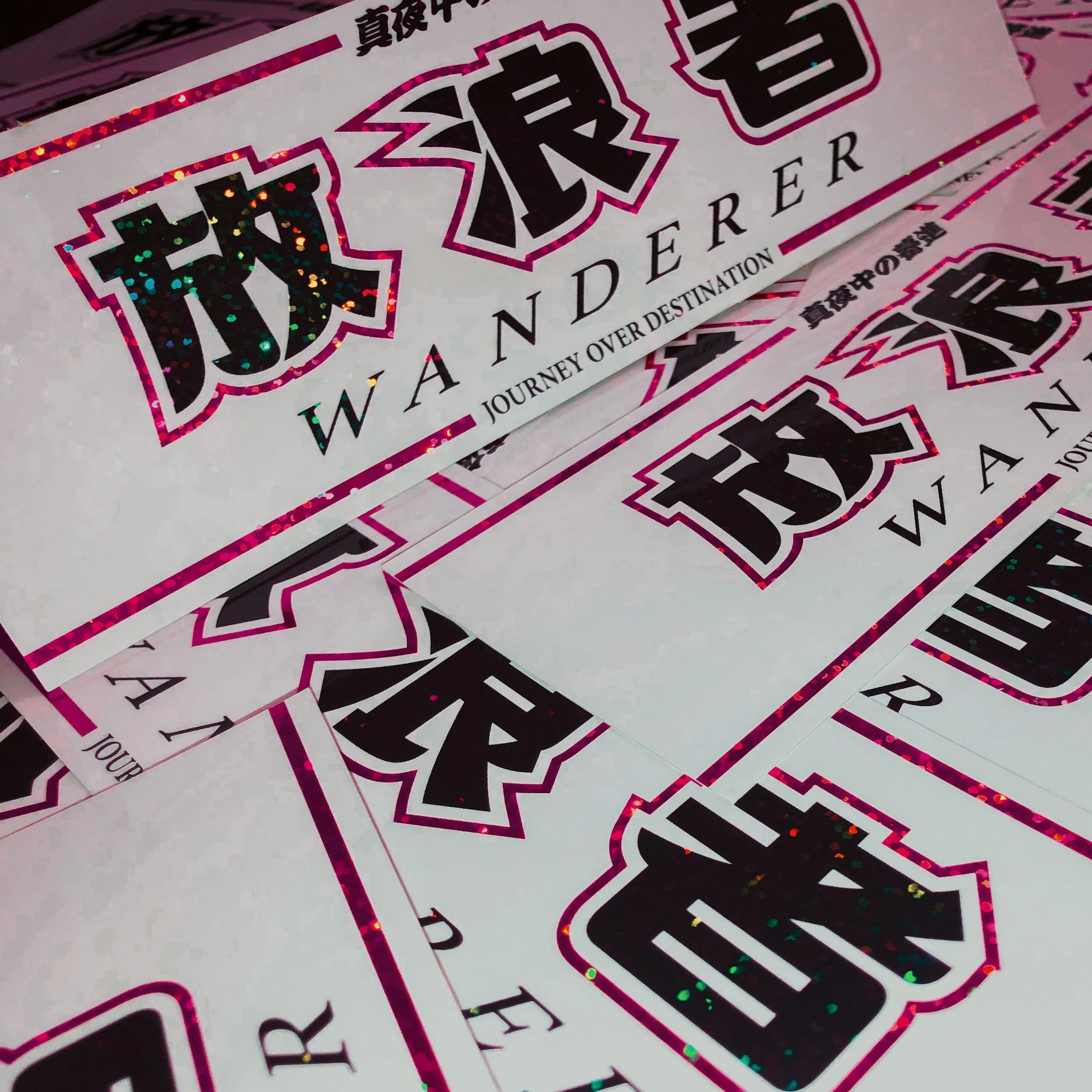 Midnightrush "WANDERERs" Sticker