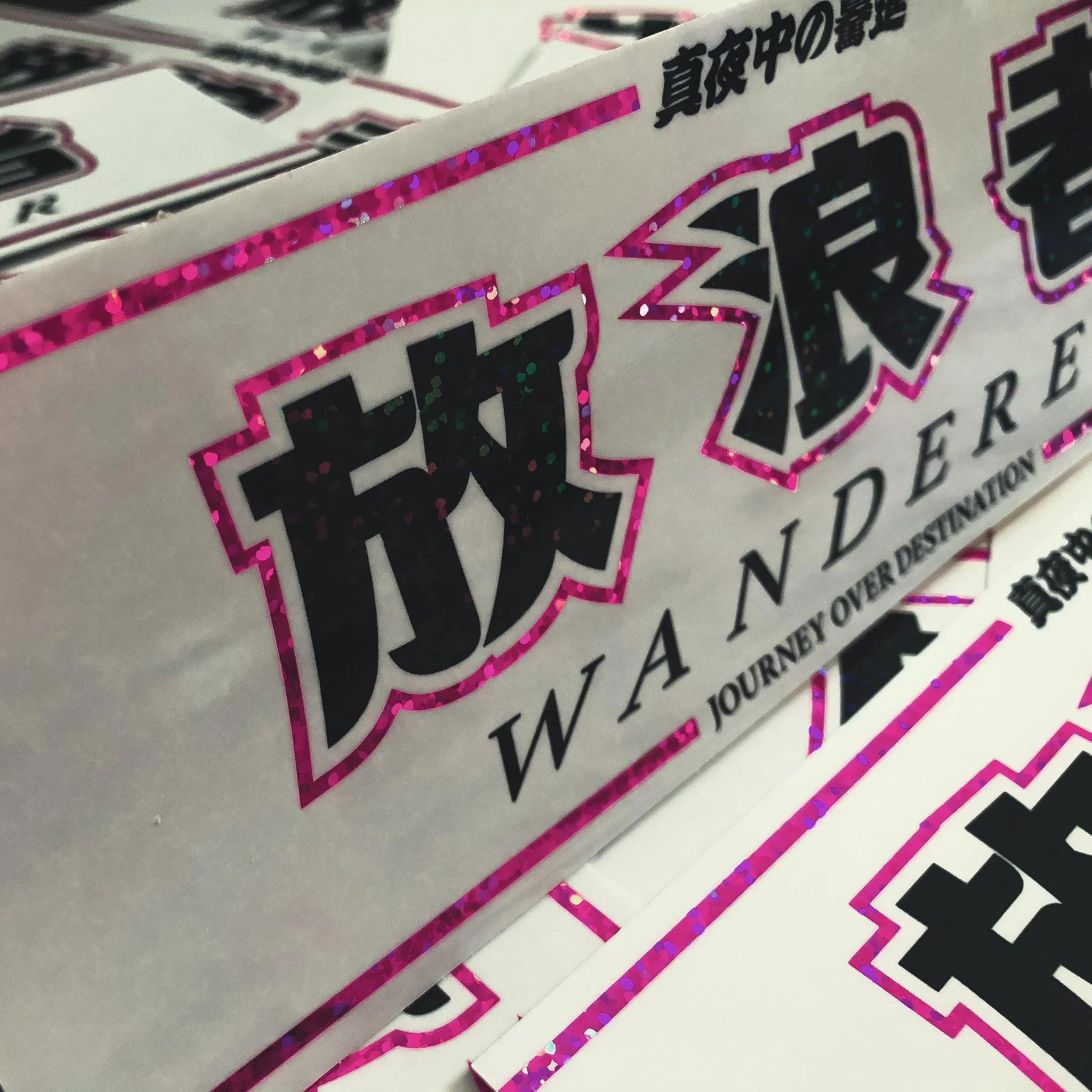 Midnightrush "WANDERERs" Sticker