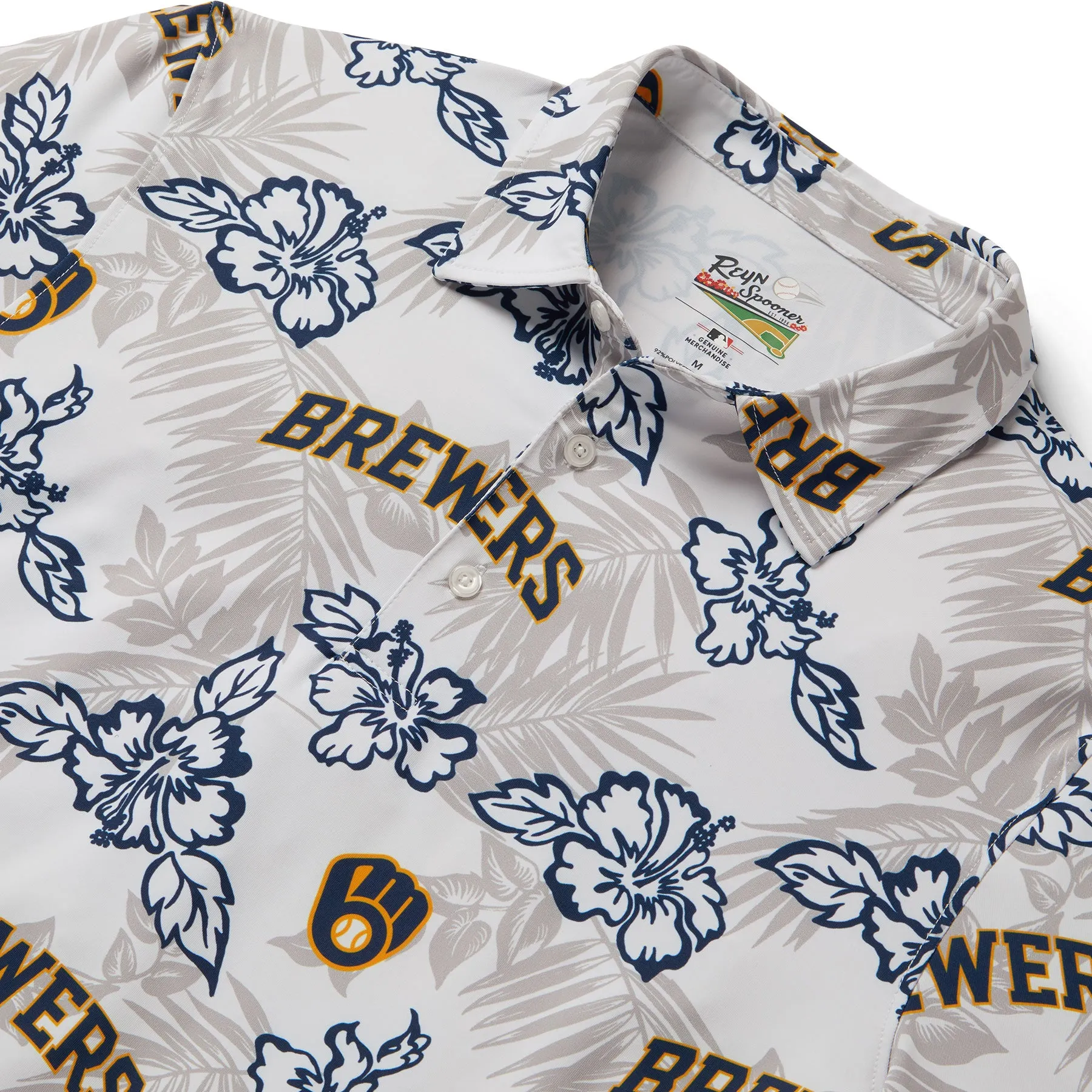 MILWAUKEE BREWERS PUA PERFORMANCE POLO