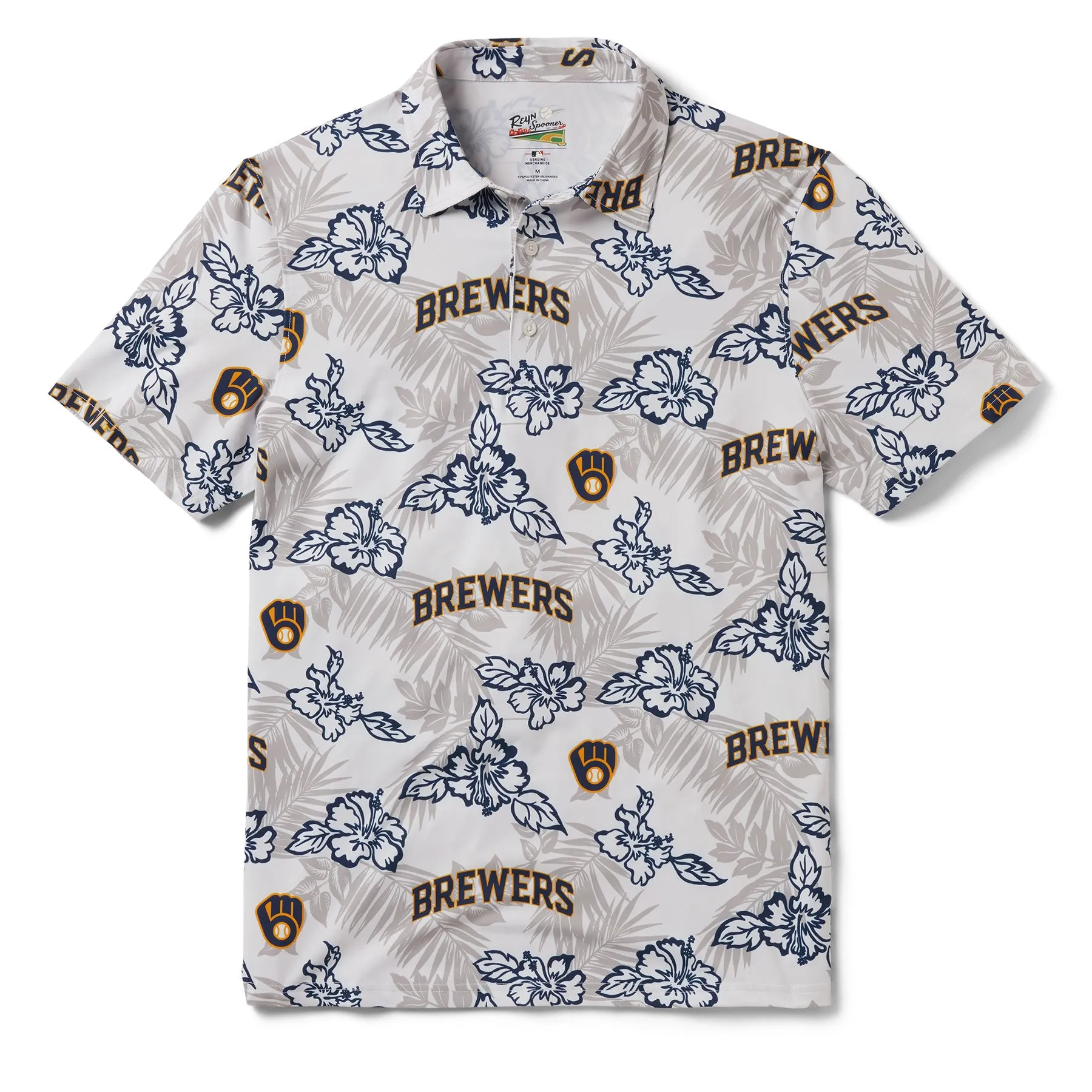 MILWAUKEE BREWERS PUA PERFORMANCE POLO
