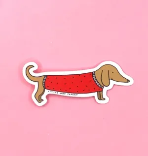 Mini wiener sticker
