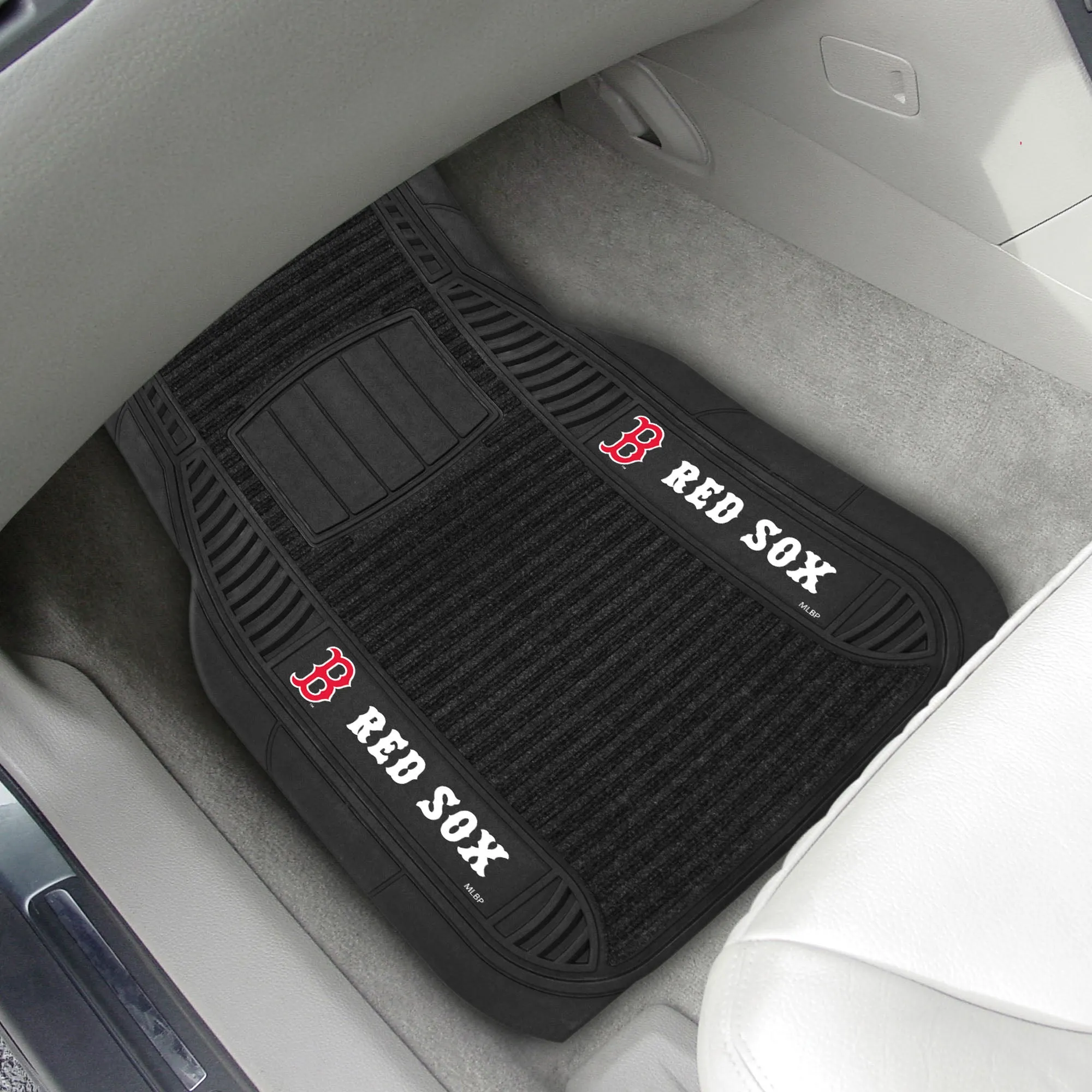 MLB - Boston Red Sox 2-pc Deluxe Car Mat Set