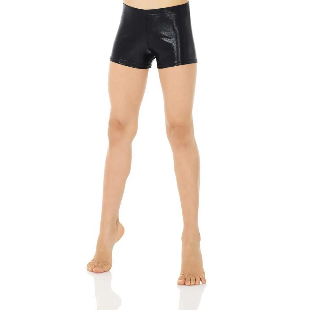 Mondor 7895 Metallic Gymnastics Short - Girls
