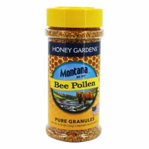 Montana Big Sky Bee Pollen Granules Natural, 4.75 Ounce