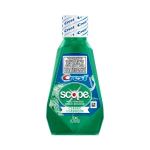Mouthwash Crest® Scope® Classic 1.2 oz. Original Mint Flavor