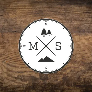MS Compass Sticker