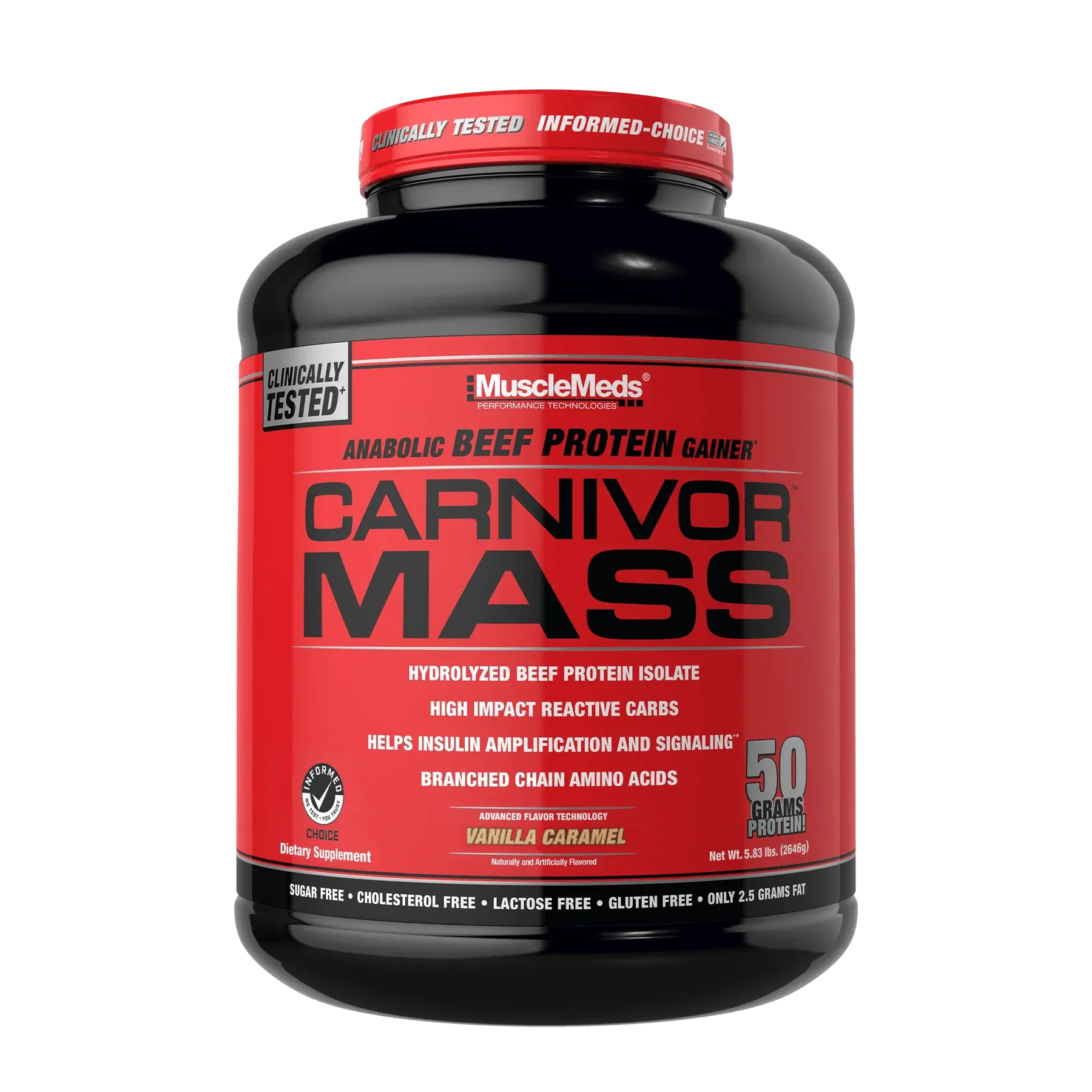 MuscleMeds Carnivor Mass - 2688 grams