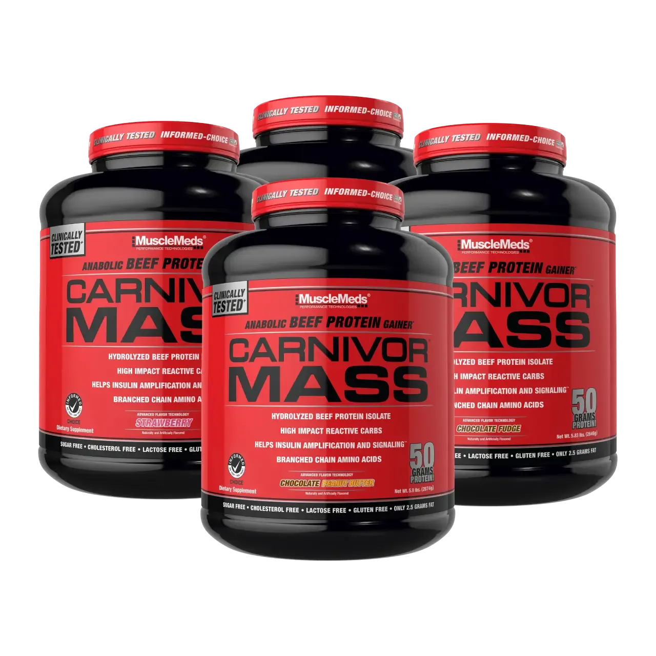 MuscleMeds Carnivor Mass - 2688 grams