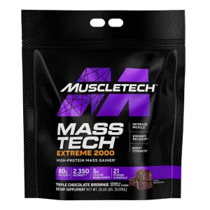 MuscleTech Mass Tech Extreme 2000 Mass Gainer 20 lbs (Exp Jul 2025)