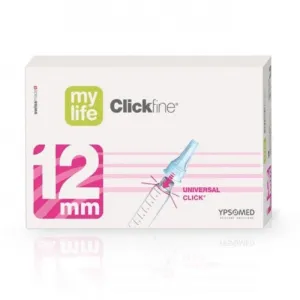 Mylife Clickfine Pen Needles 12mm x 100