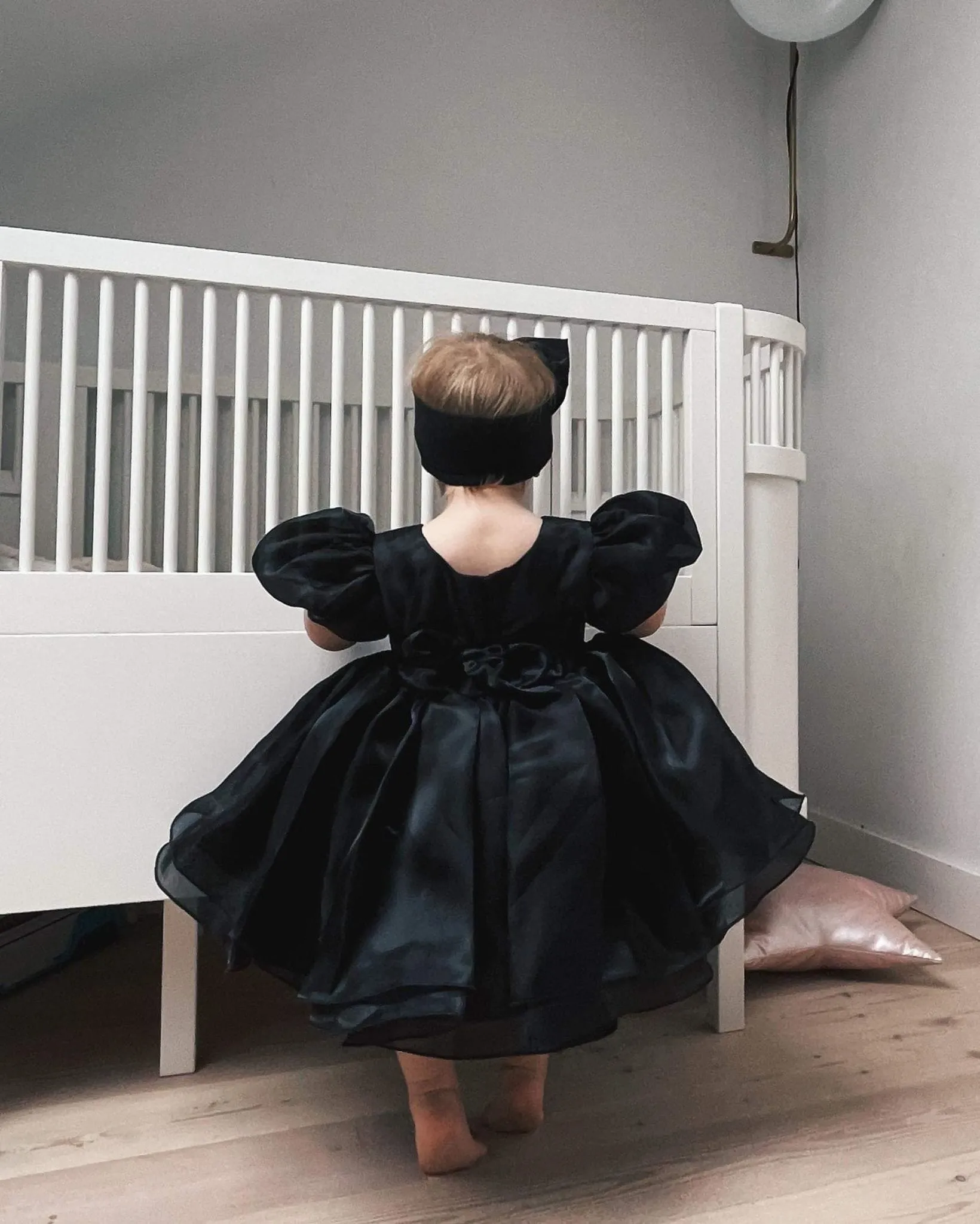 Organza - Dress - Black