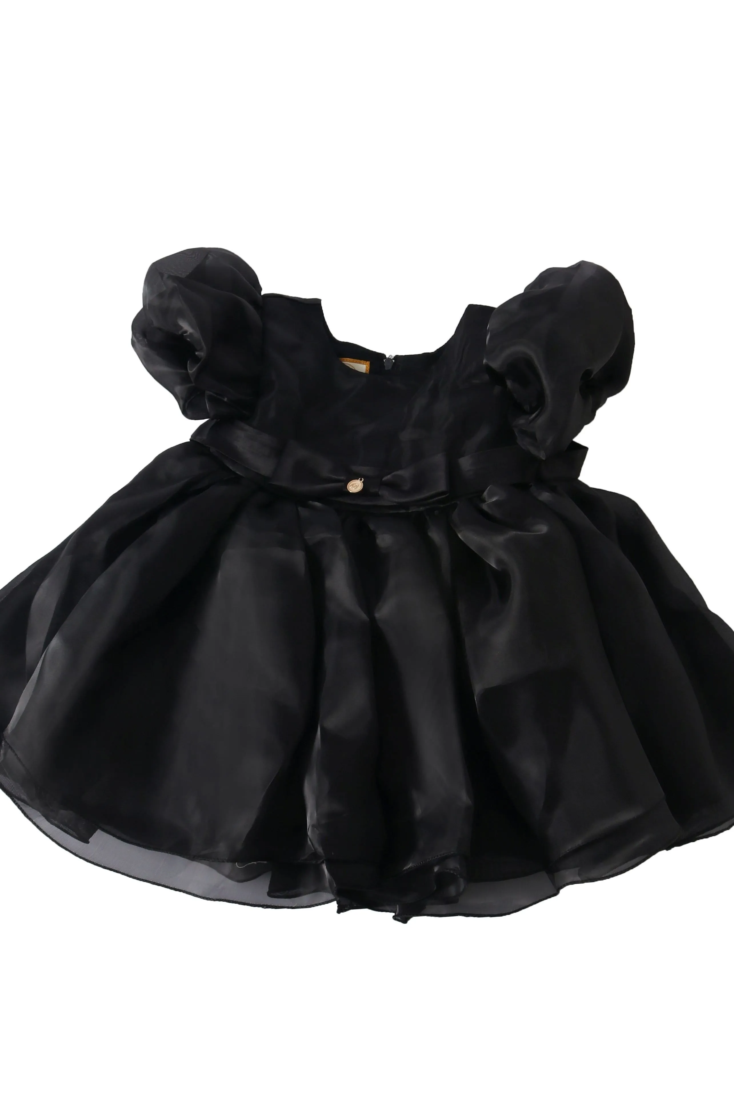 Organza - Dress - Black