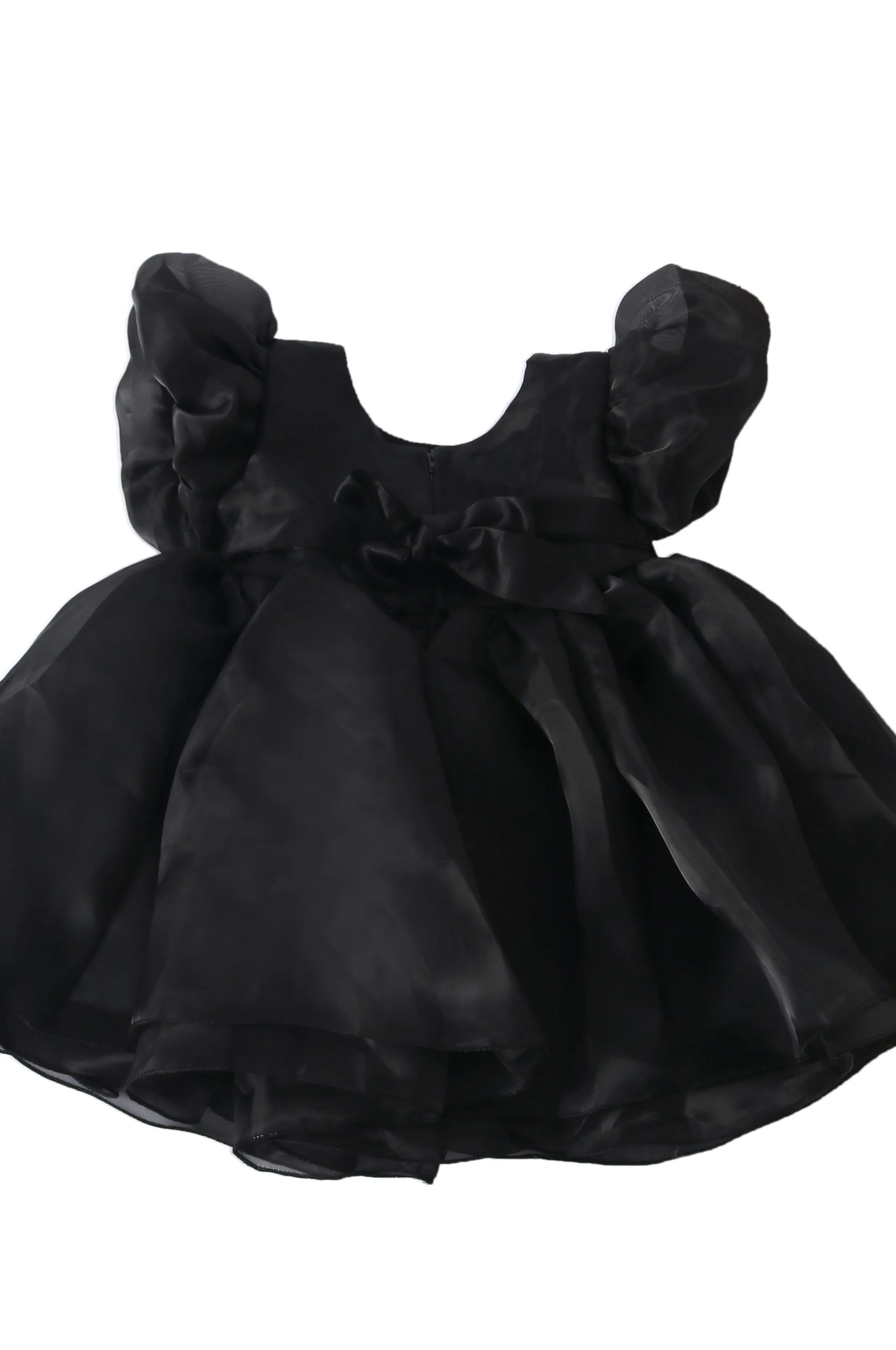 Organza - Dress - Black