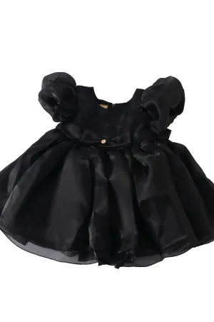 Organza - Dress - Black