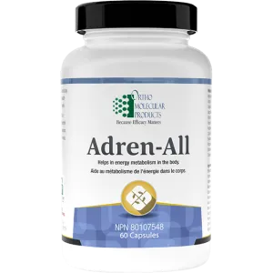 Ortho Molecular Products Adren-All 60 Caps