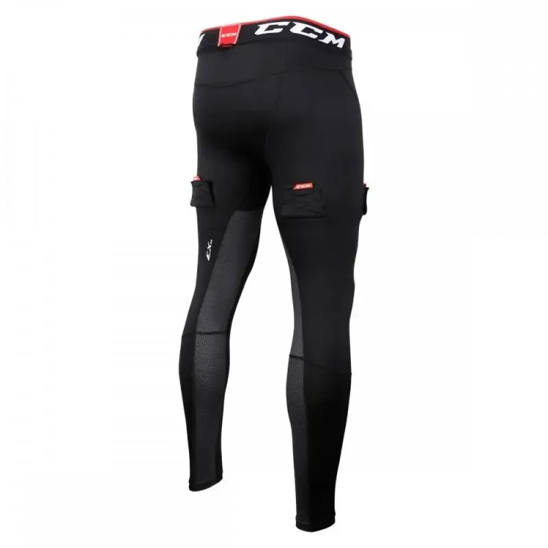PANTALÓN LARGO CCM DE COMPRESIÓN CON COQUILLA, VELCROS Y GRIP SR.