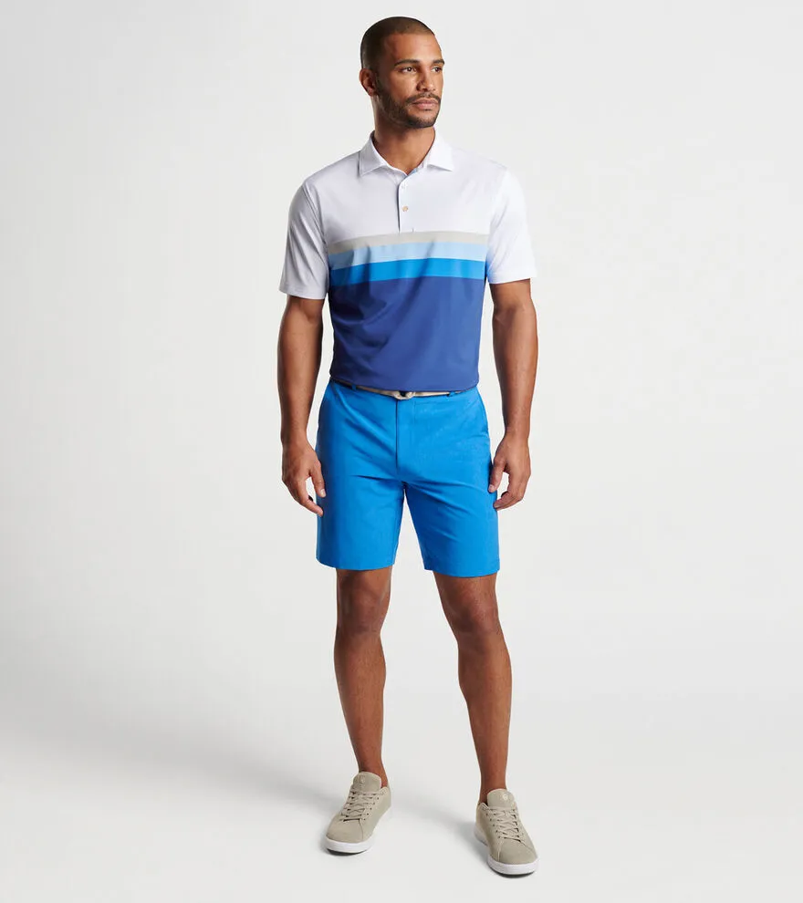 Peter Millar Hybrid Performance Short - Mako Blue