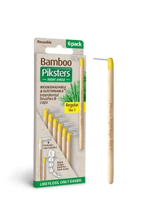 Piksters Bamboo Yellow Size 3 8Pk