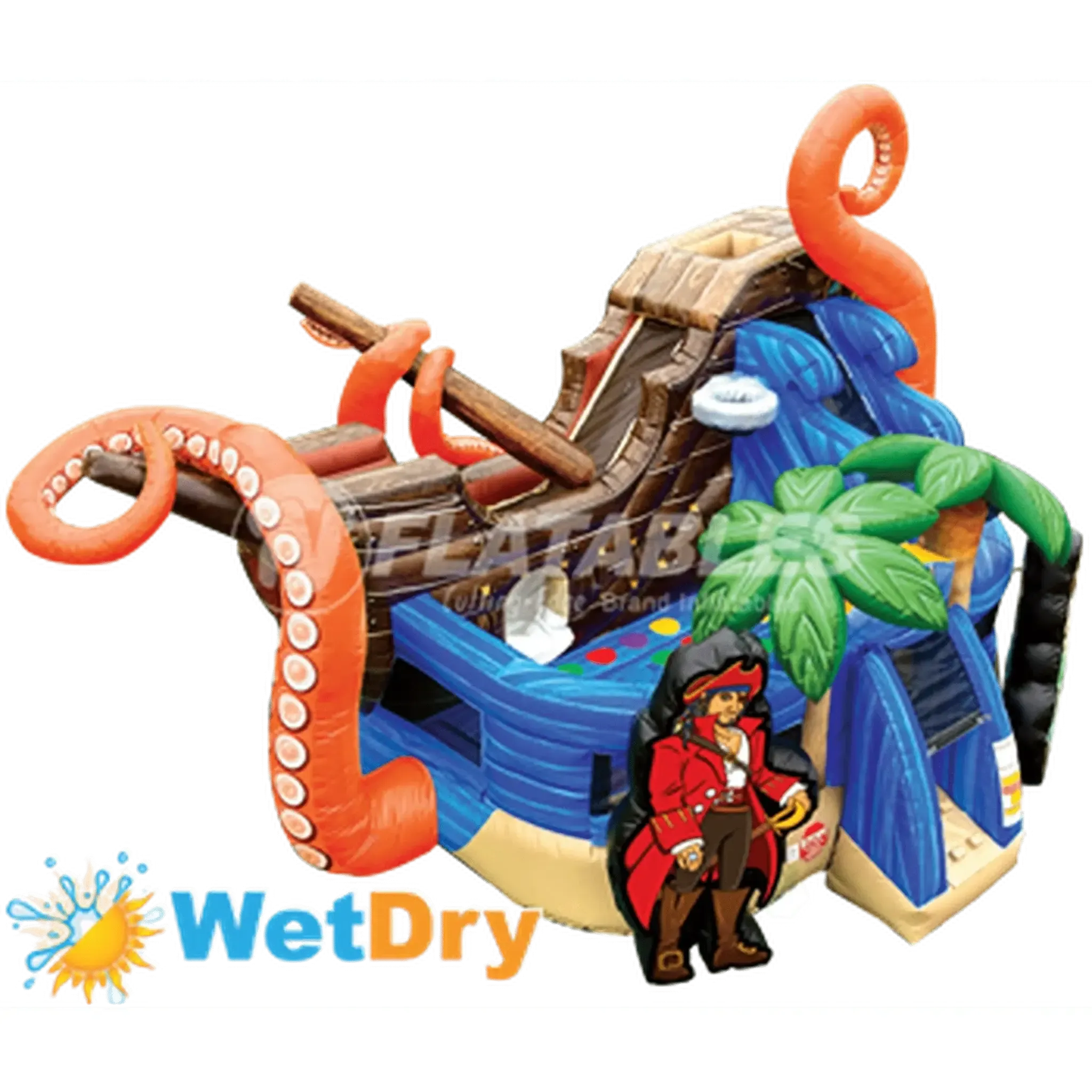 Pirate KidZone Wet/Dry Combo