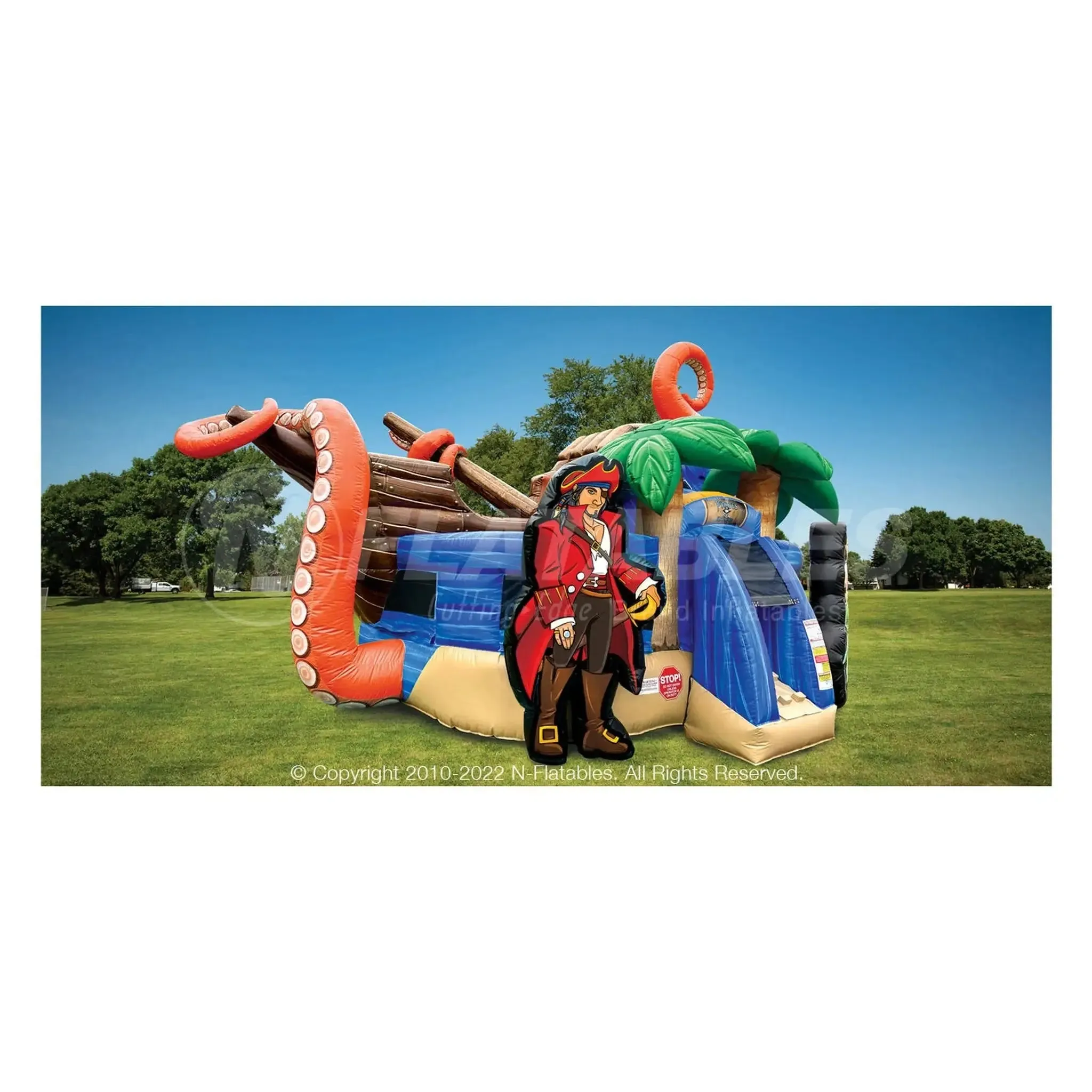 Pirate KidZone Wet/Dry Combo
