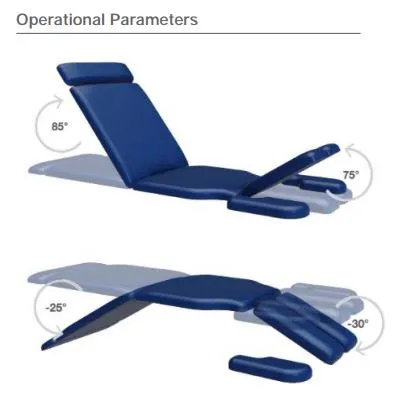 Plinth 516 Electric Physiotherapy Bed / Osteopathic Couch