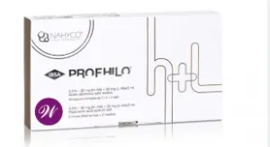 Profhilo (1 x 2ml) inj in five o'clock. Reburing skin and treating skin relaxation water and light needle