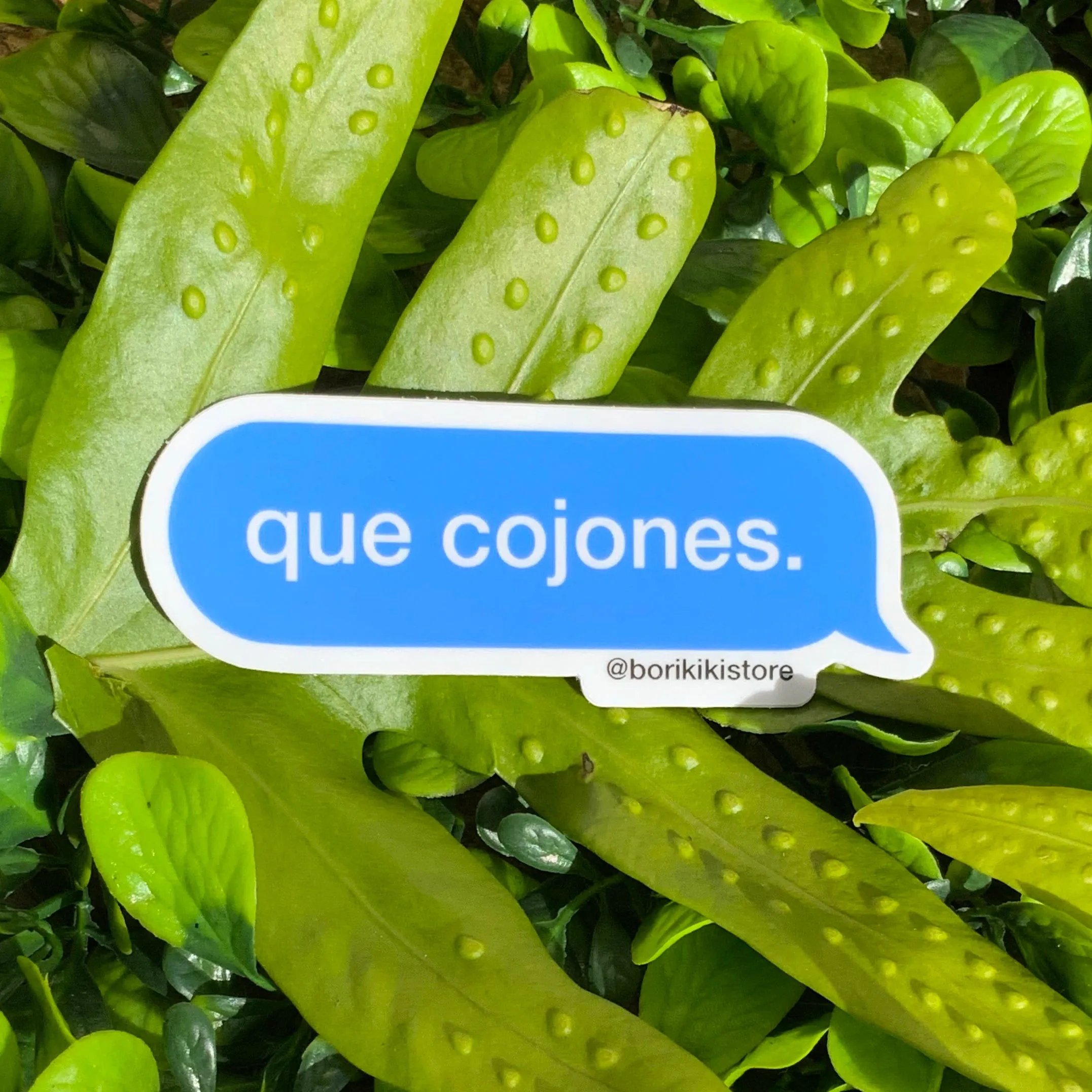 Que Cojones - Text Bubble