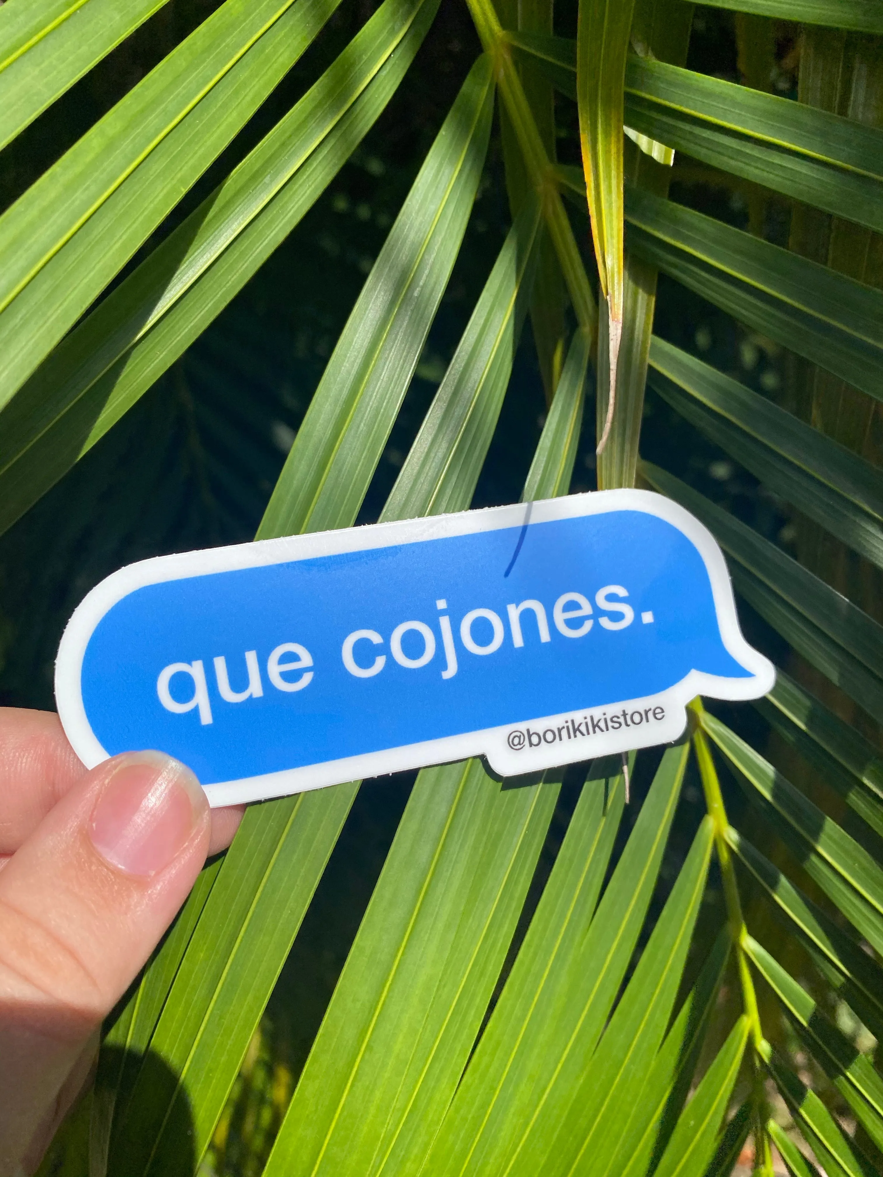 Que Cojones - Text Bubble
