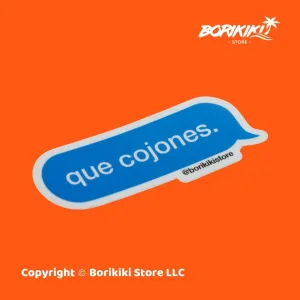 Que Cojones - Text Bubble