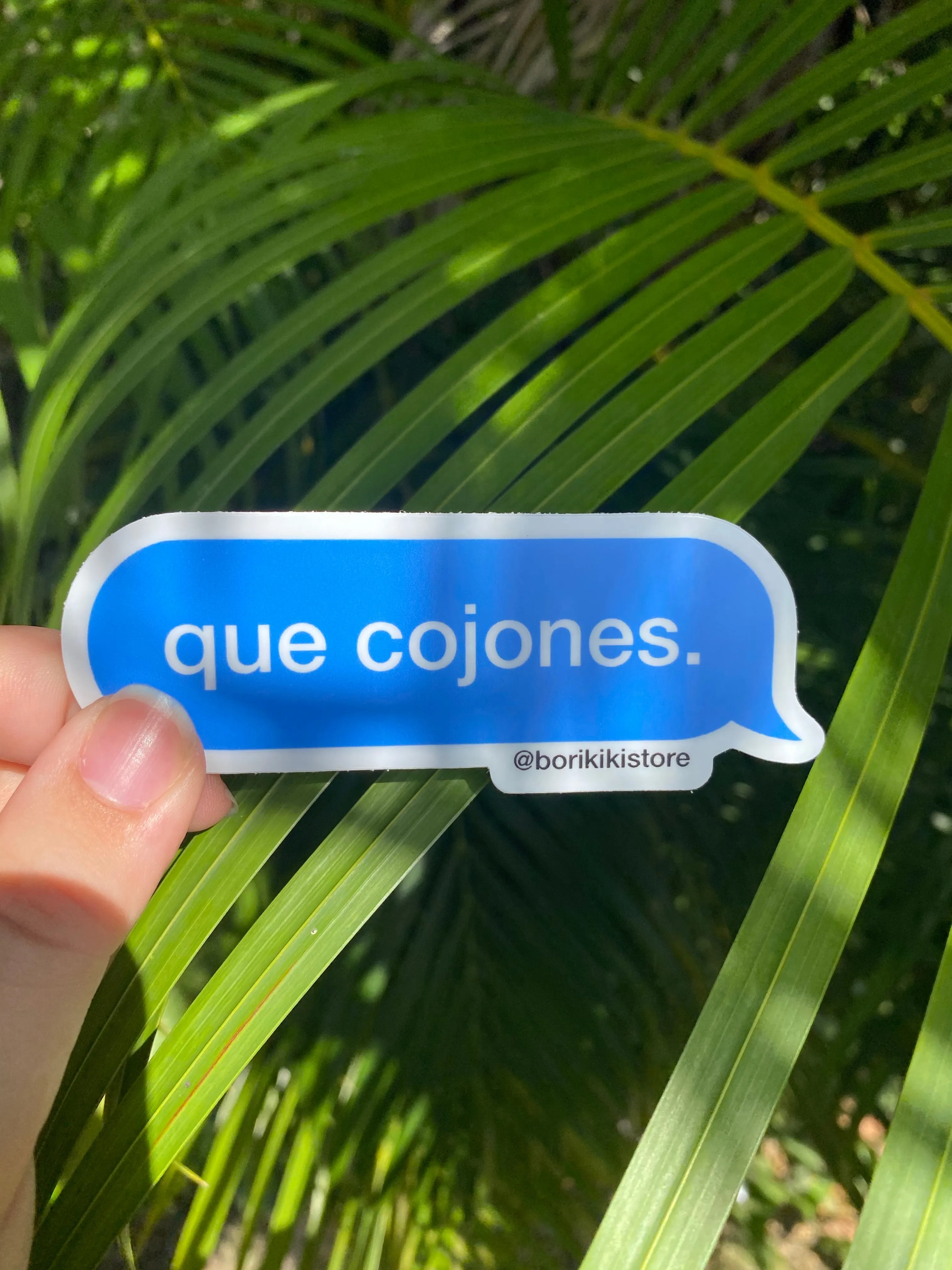 Que Cojones - Text Bubble