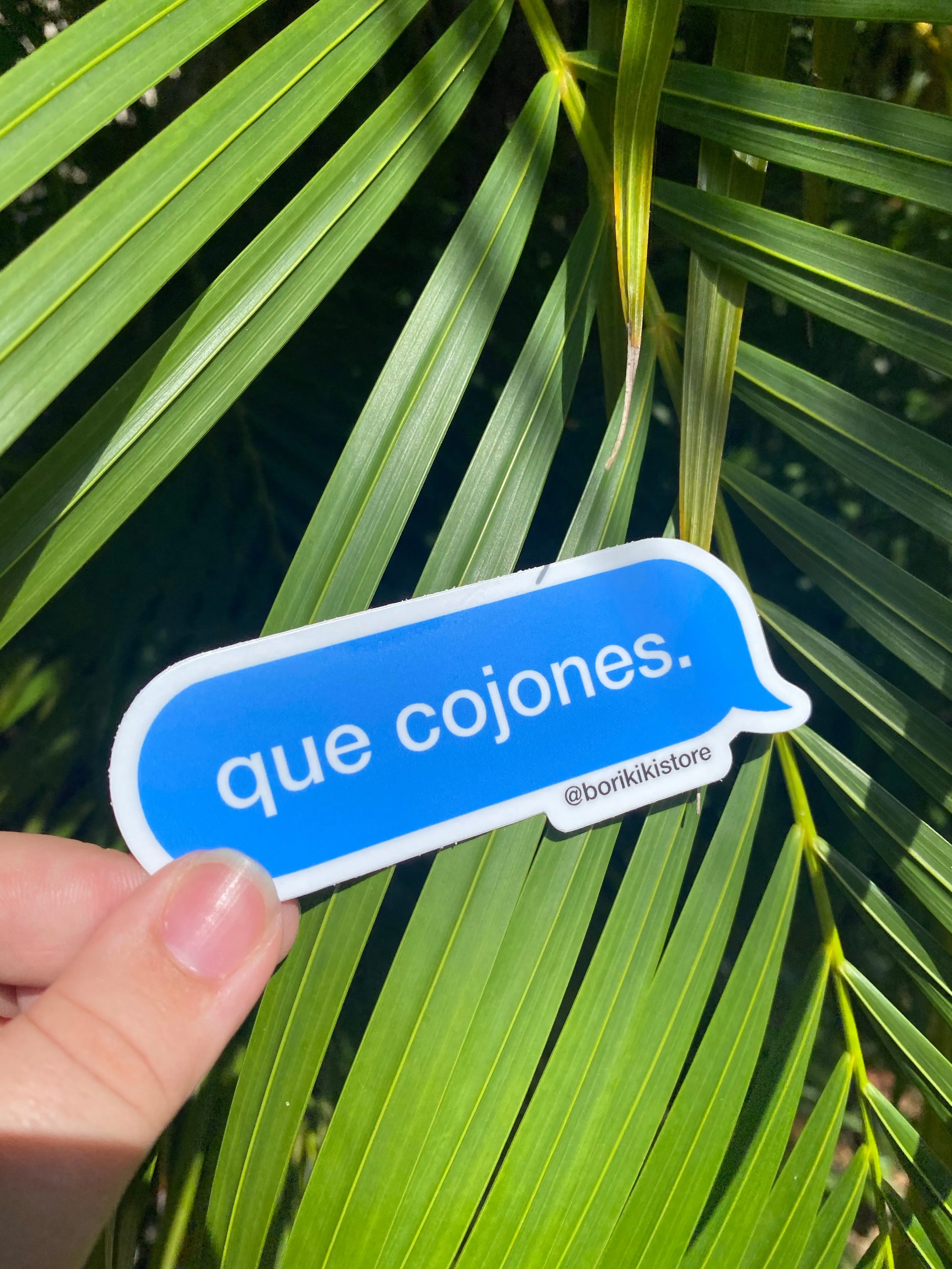 Que Cojones - Text Bubble