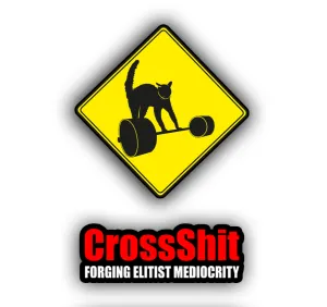 "CrossShit" 2-Sticker Pack