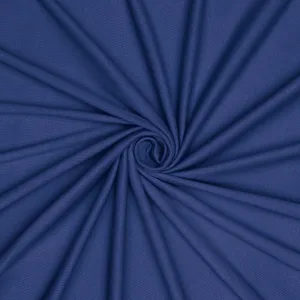 Rib 2x1 Jersey Knit Medieval Blue