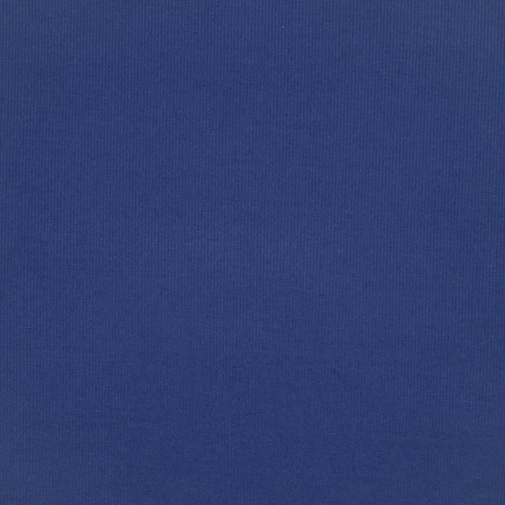 Rib 2x1 Jersey Knit Medieval Blue