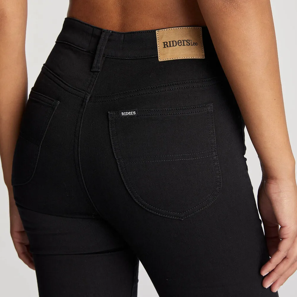 RIDERS MID CROP JEAN NIGHTFALL