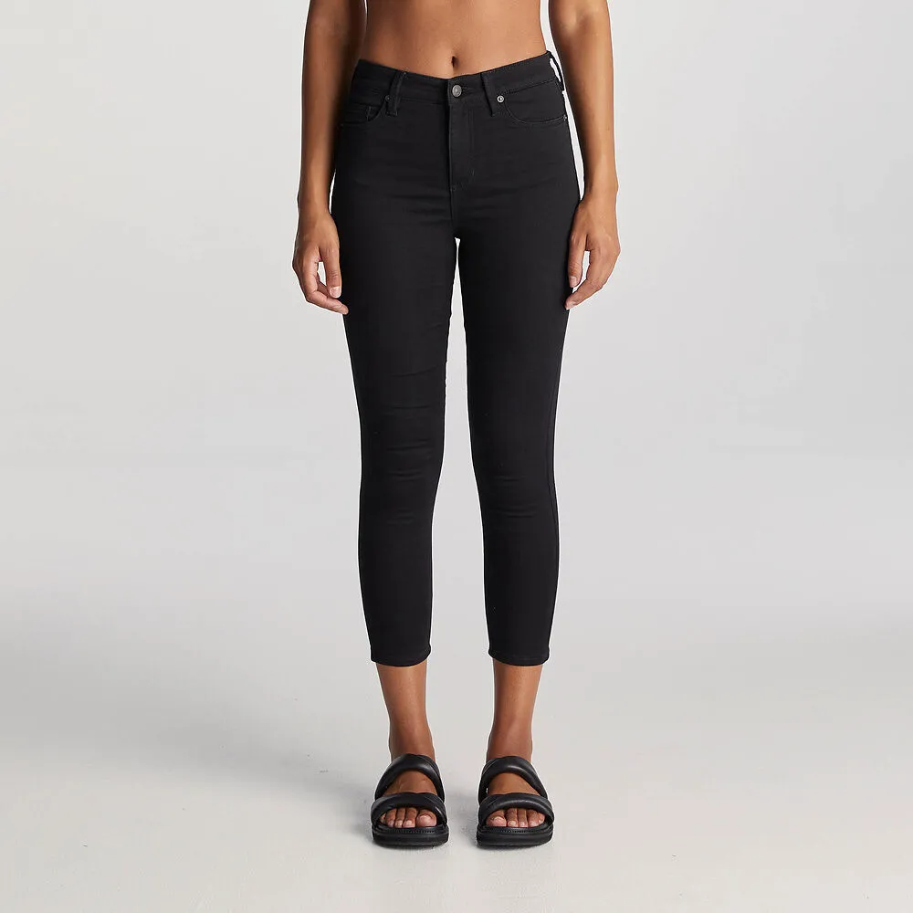 RIDERS MID CROP JEAN NIGHTFALL