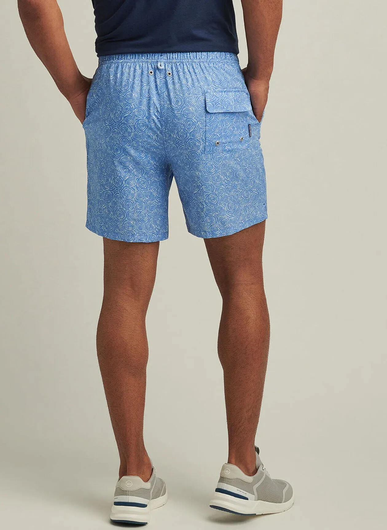 RIPPLE EFFECT SWIM TRUNK - COTTAGE BLUE