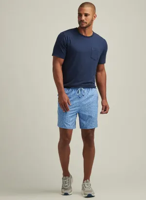 RIPPLE EFFECT SWIM TRUNK - COTTAGE BLUE