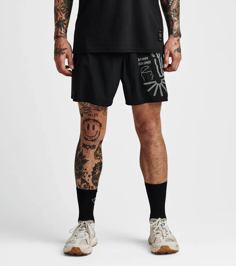 ROARK Men's Alta Shorts 5" - Black