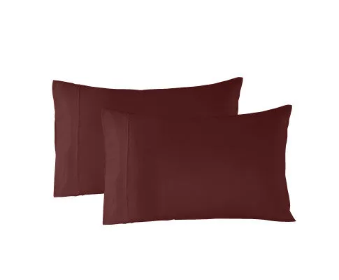 Royal Comfort Bamboo Blended Sheet & Pillowcases Set 1000TC Ultra Soft Bedding - MALAGA WINE