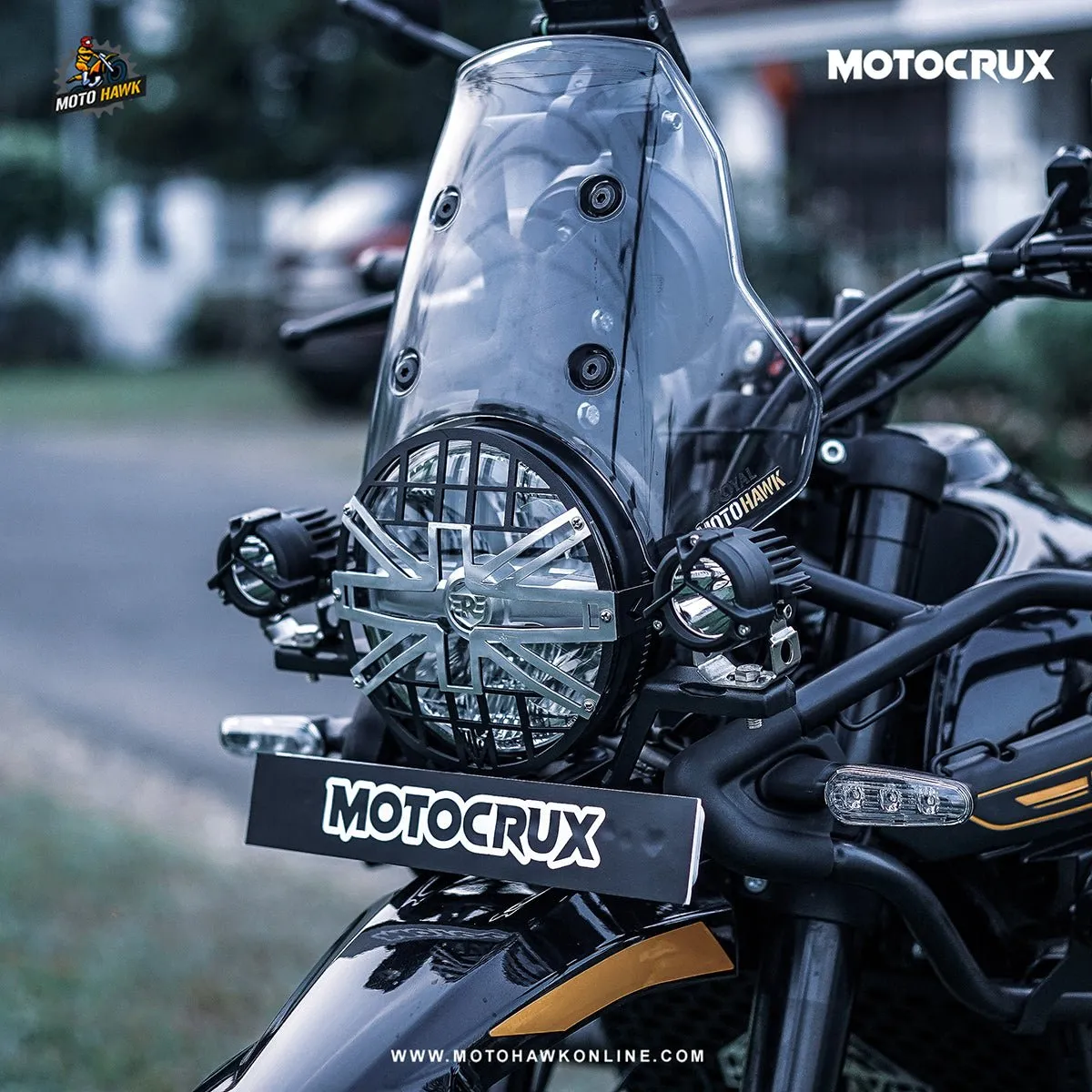 Royal Enfield Himalayan 450 - MOTOCRUX  Headlight Grill
