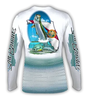 Salt Bandits™ Florida Slam Performance Long Sleeve T-shirt