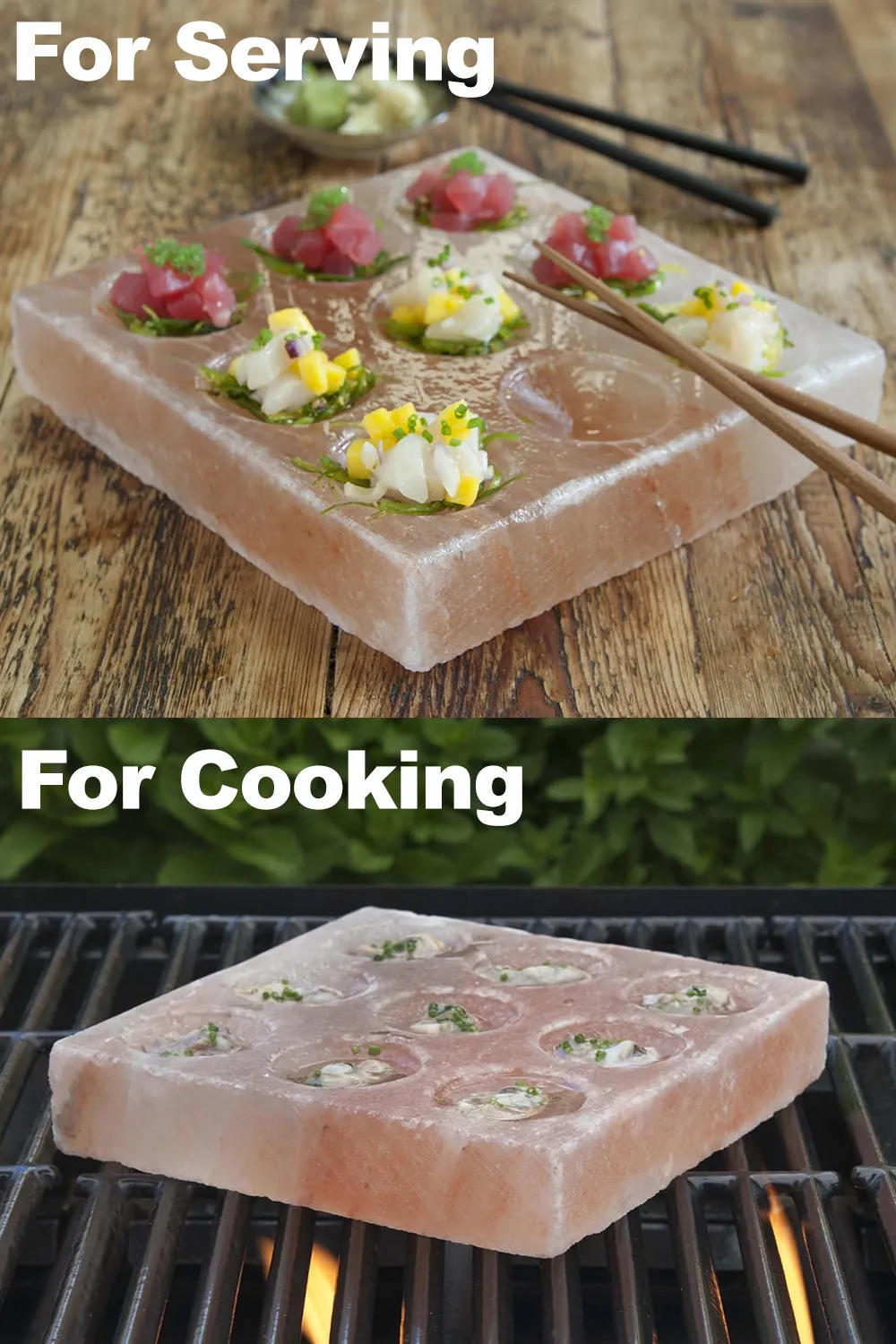 Salt Plate For Cooking and Serving