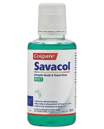 Savacol Original Mint M&T Rinse 300ml