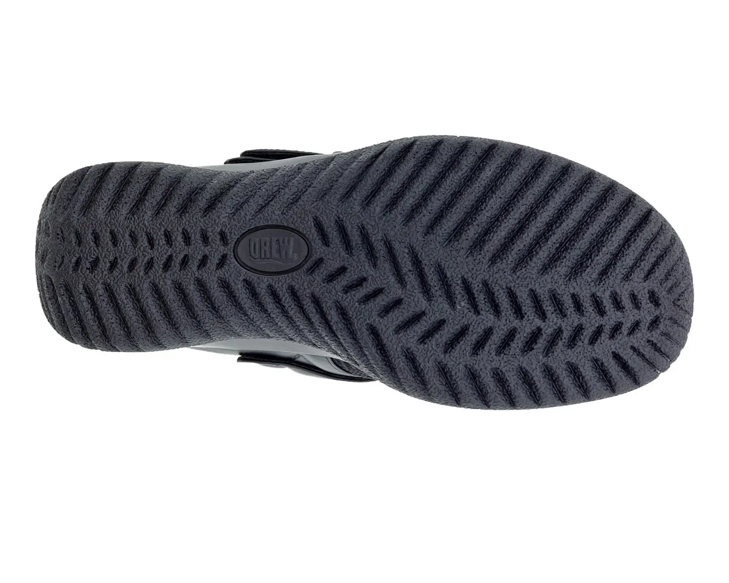 SAVANNAH Black Wavy Stretch Fabric/Leather