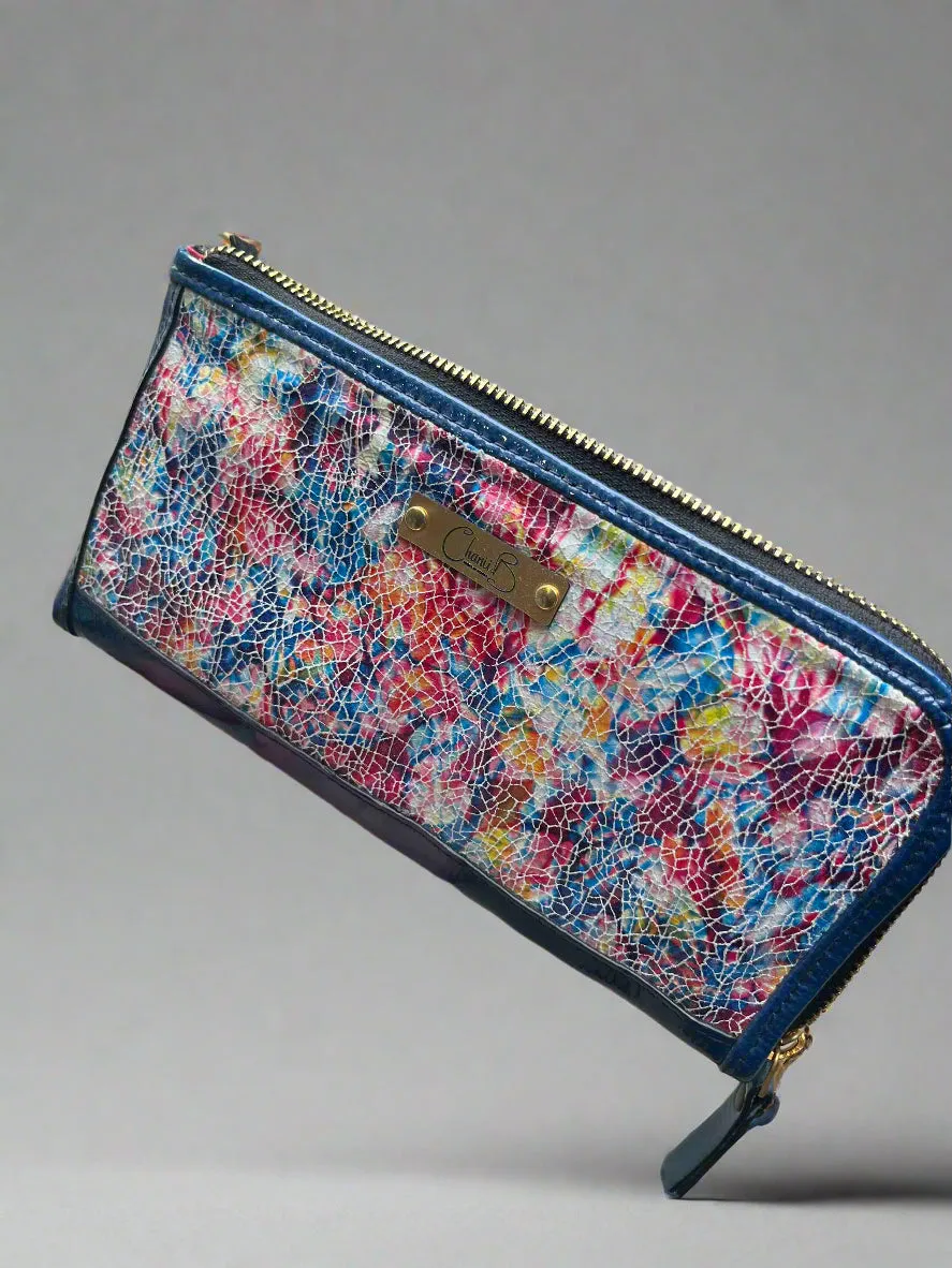 Savon - Multi Mosaic wallet- clutch